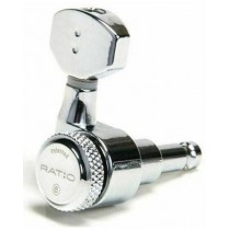 GRAPH TECH PRL-9721-C0 Staggered Electric Locking 6 In-line Chrome 2 Pin